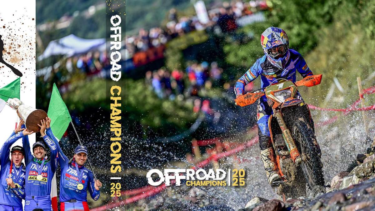 Enduro, arriva “Off Road Champions 2025”: il libro che racconta e celebra la stagione