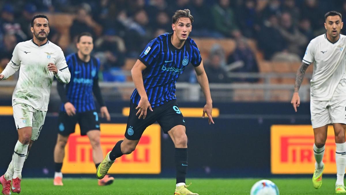 il gran gol di pio esposito speranza neroazzurra in coppa avanti le grandi