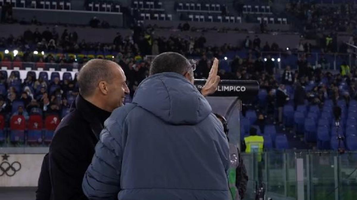 dalla rissa di san siro alla pace dell olimpico ecco cos 232 successo tra allegri e il vice di sarri