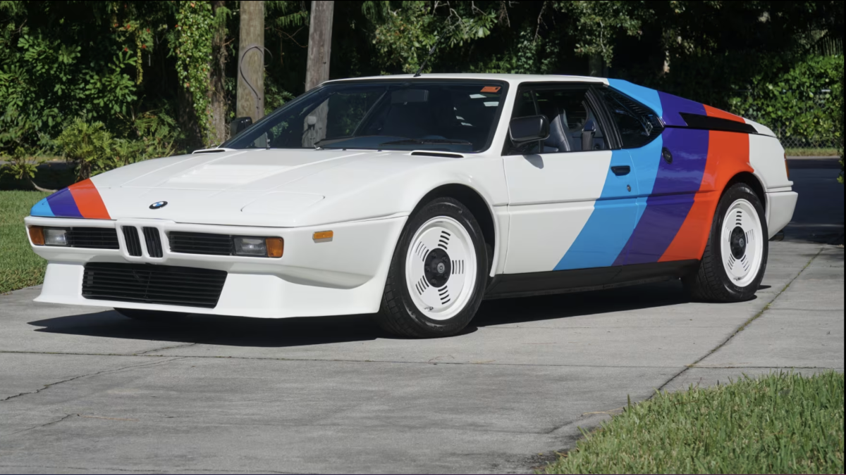 All'asta la Bmw M1 appartenuta a Niki Lauda