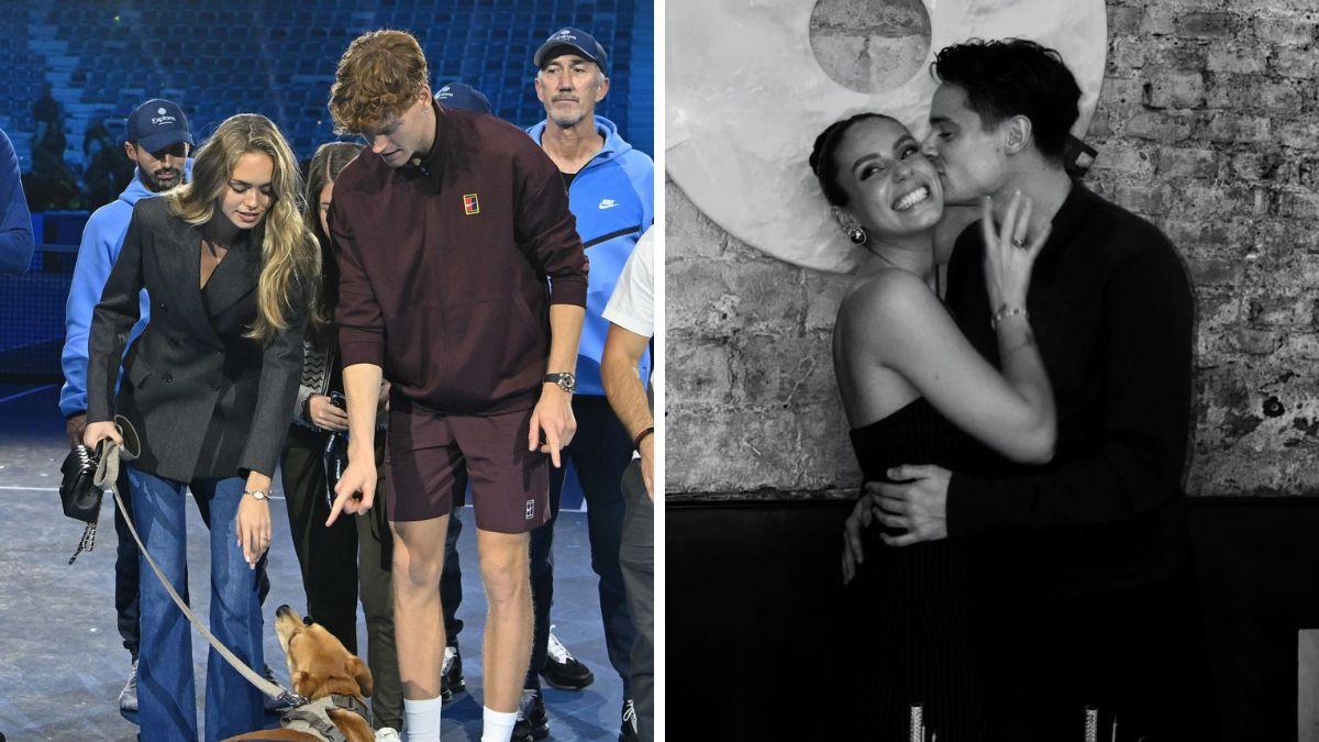Dalla nuova coppia Sinner-Hasanovic alla rottura Rugani-Persico: gli amori nati e finiti nel 2025