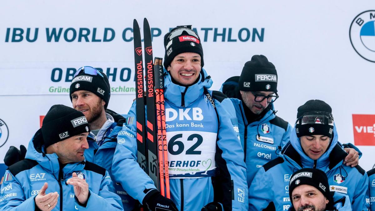giacomel guida le speranze di medaglia l italia del biathlon alle olimpiadi