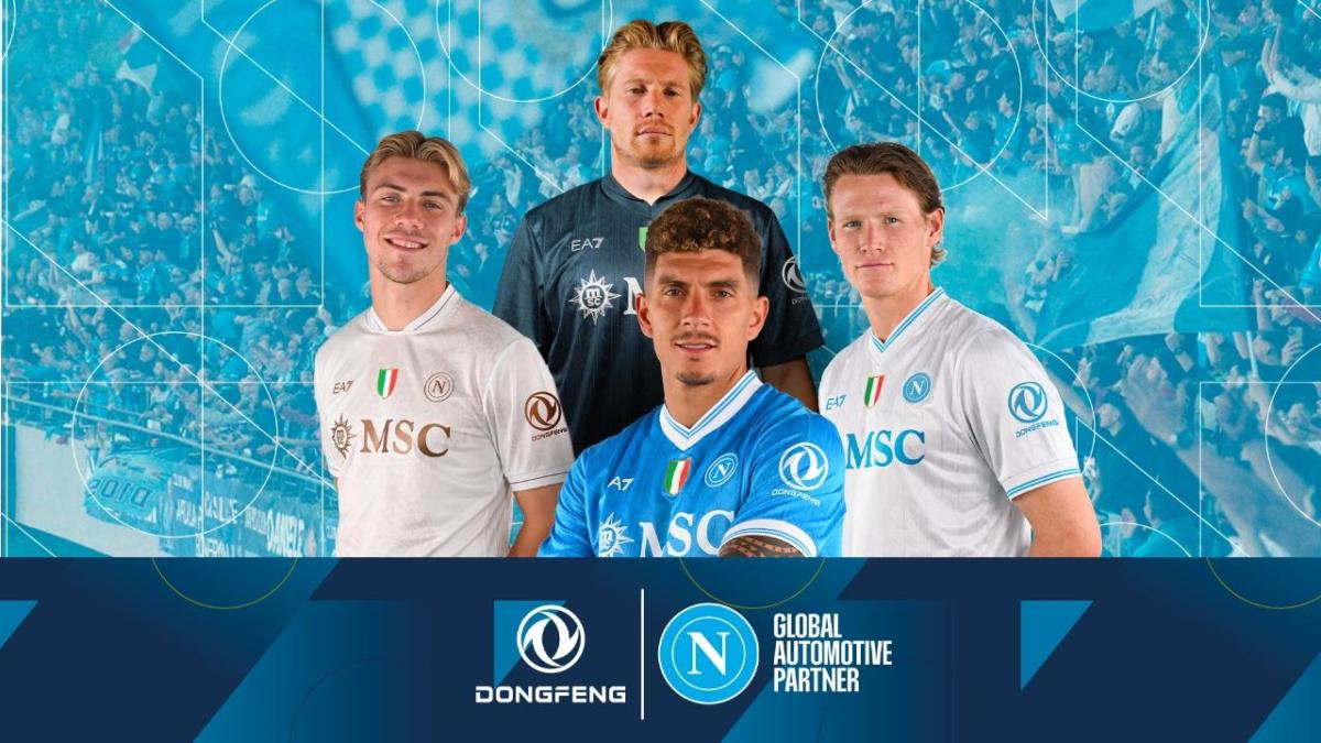 Napoli, accordo con Dongfeng: sarà sponsor e automotive partner
