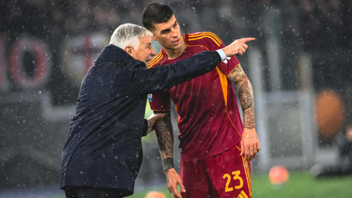 roma frattura delle ossa nasali per mancini giocher224 con una maschera protettiva