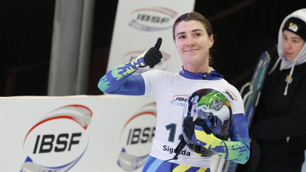 dal brasile al ghiaccio nicole silveira l8217infermiera che vola nello skeleton