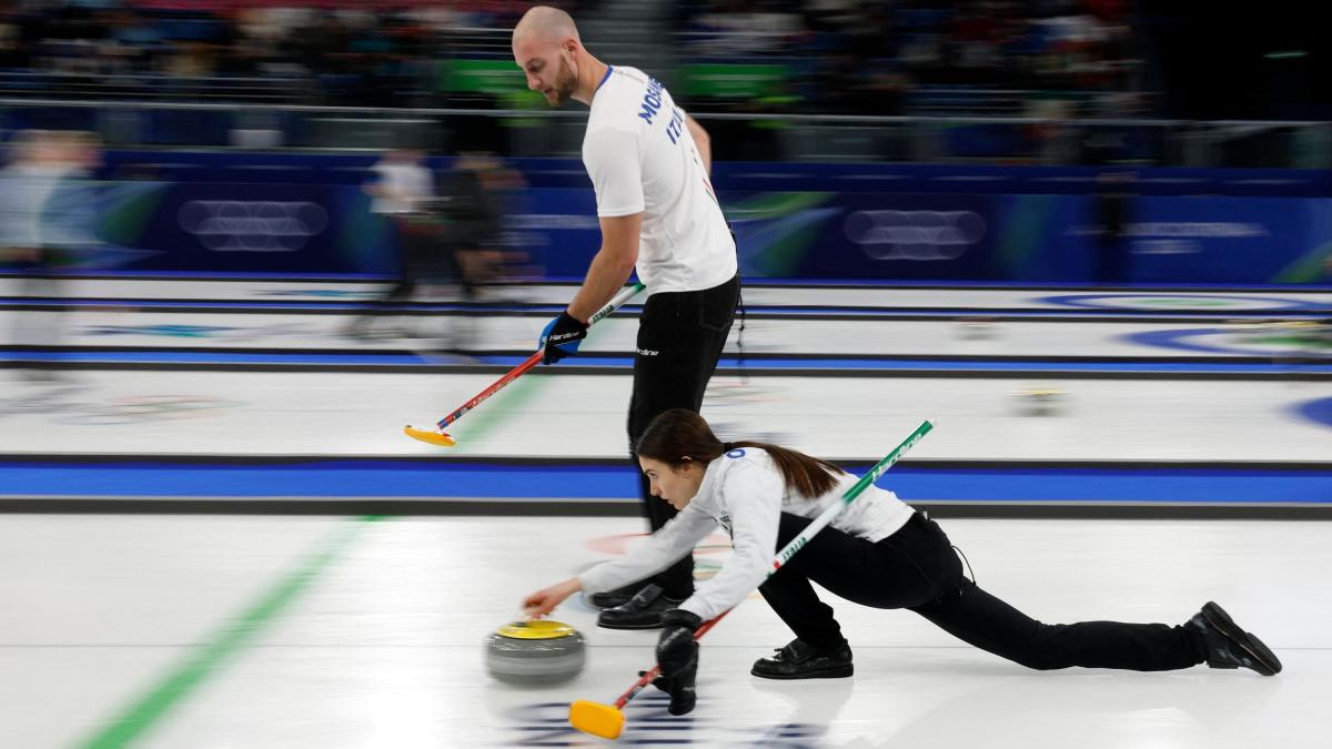 Inizia l'Olimpiade azzurra: Constantini e Mosaner partono bene nel curling, 8-4 alla Sud Corea