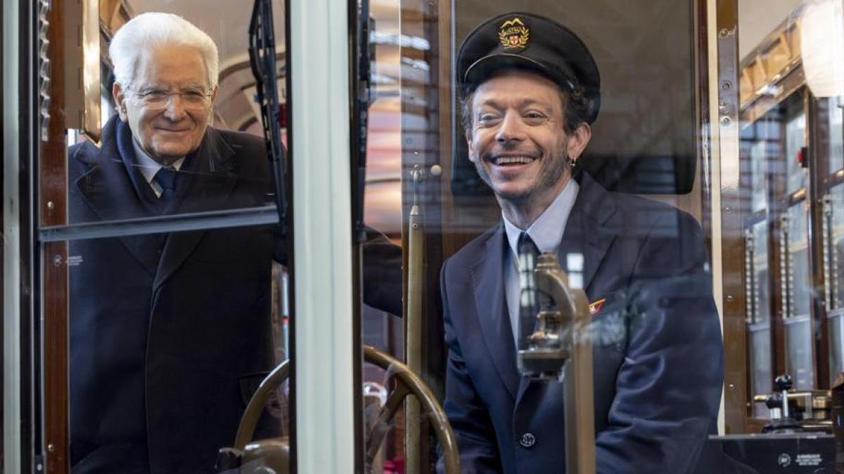 Vale Rossi: "Con Mattarella sul tram 