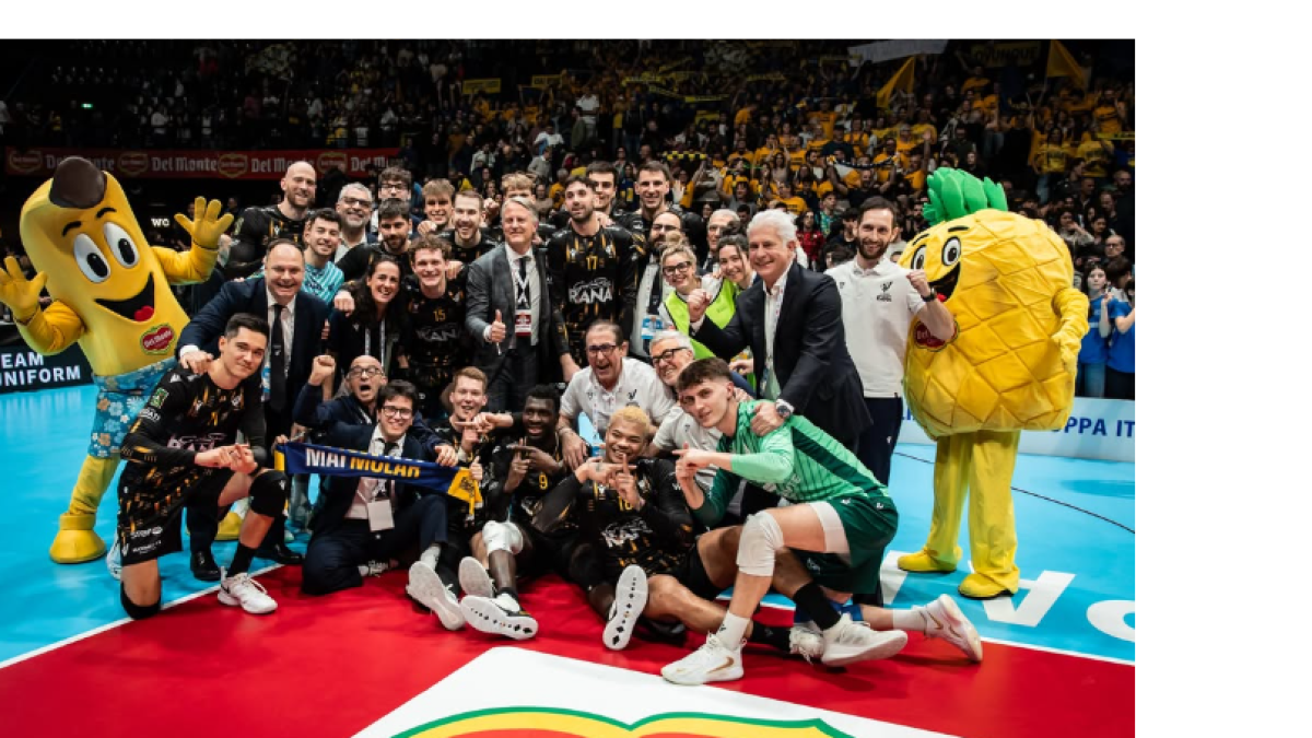 Verona si prende la Coppa Italia di volley: successo su Trento in finale