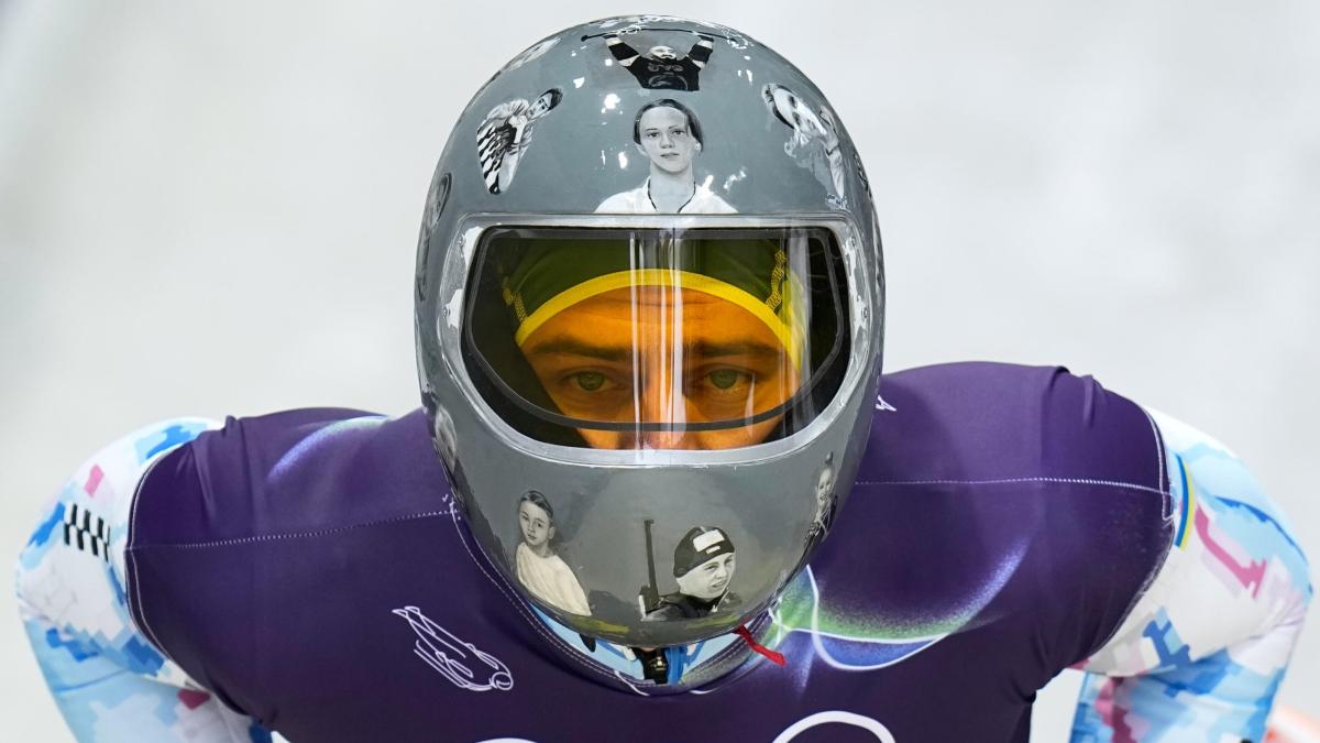 heraskevych sfida il divieto del cio scende in pista col casco raffigurante le vittime ucraine