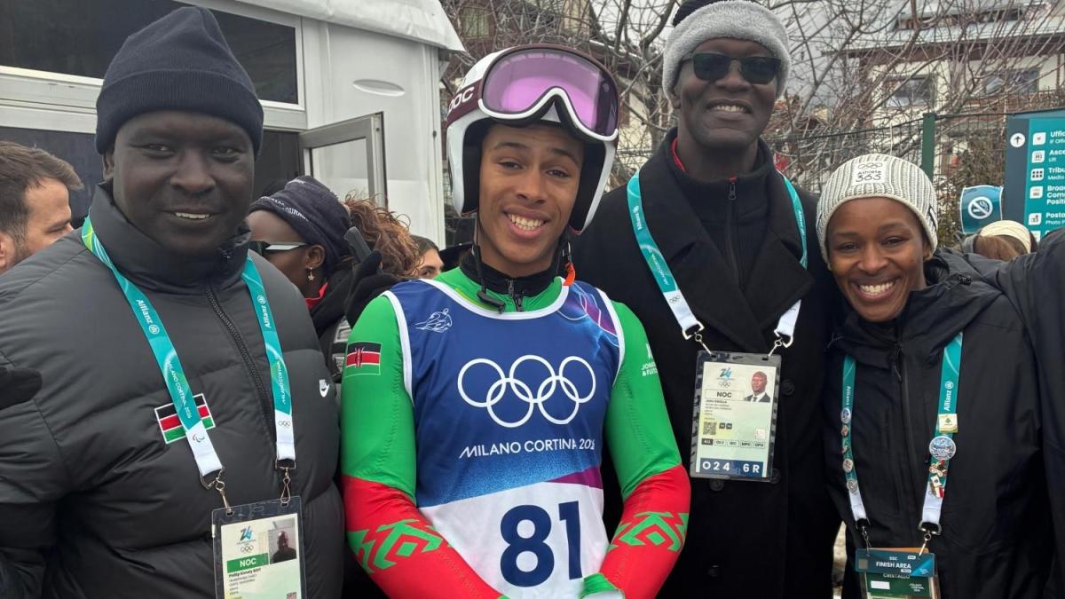 "Che ci faccio a Milano Cortina? Scrivo un pezzo di storia del mio Paese... il Kenya"