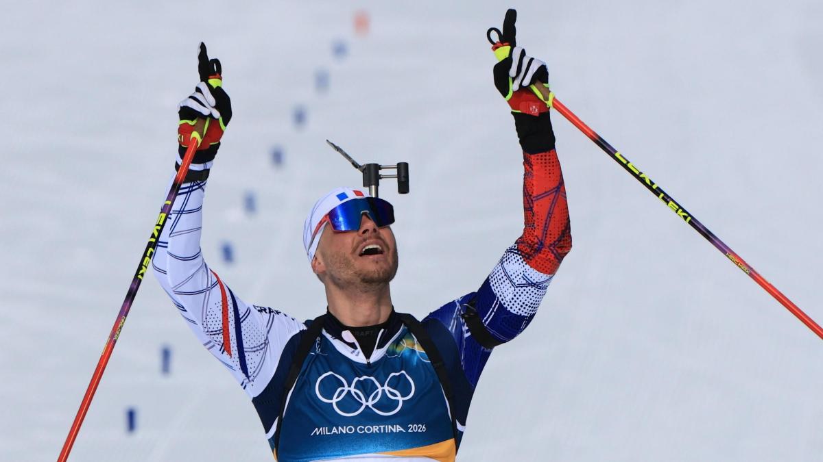 Biathlon: Ponsiluoma wins pursuit gold; Jacquelin dedicates bronze to Marco Pantani