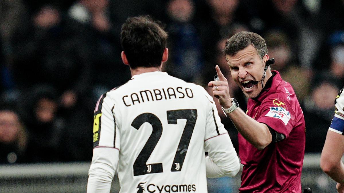 Le pagelle degli arbitri: La Penna 4, non solo Bastoni-Kaluli. Colombo fa giocare Napoli-Roma: 6