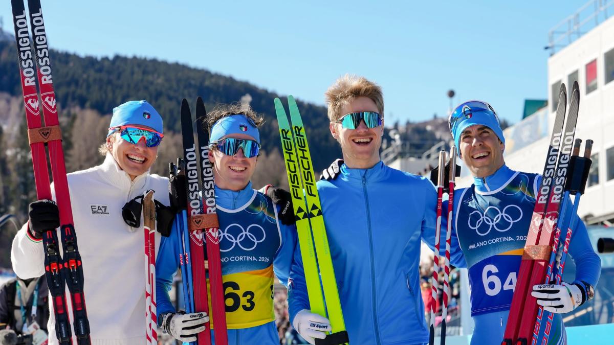 un altra festa azzurra barp pellegrino di bronzo nello sprint vince il cannibale klaebo