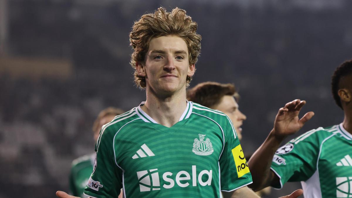 Poker di Gordon, Newcastle a valanga sul Qarabag: a Baku finisce 6 1