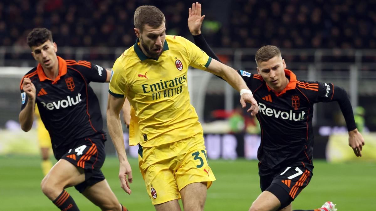 buone notizie per pavlovic niente frattura al perone con il parma o a cremona ci sar224