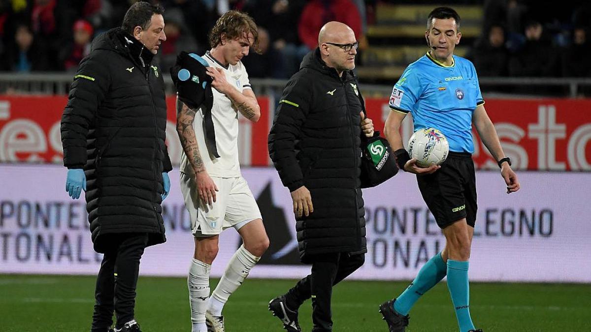 lazio intervento alla clavicola destra per rovella  out per circa due mesi