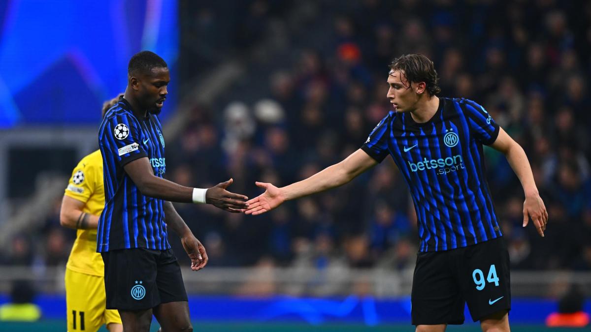 live alle 2045 como inter le ultime baturina dal 1 chivu con esposito e thuram