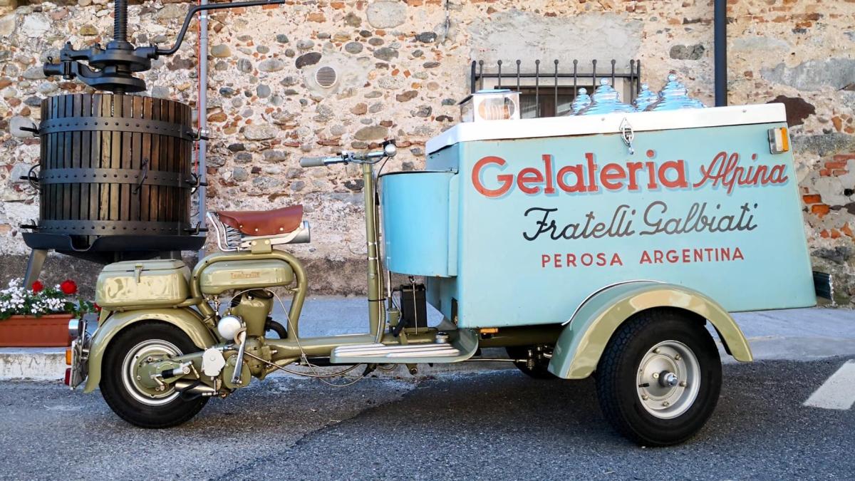 festival di sanremo ecco la lambretta da gelataio che omaggia nilla pizzi e la prima edizione