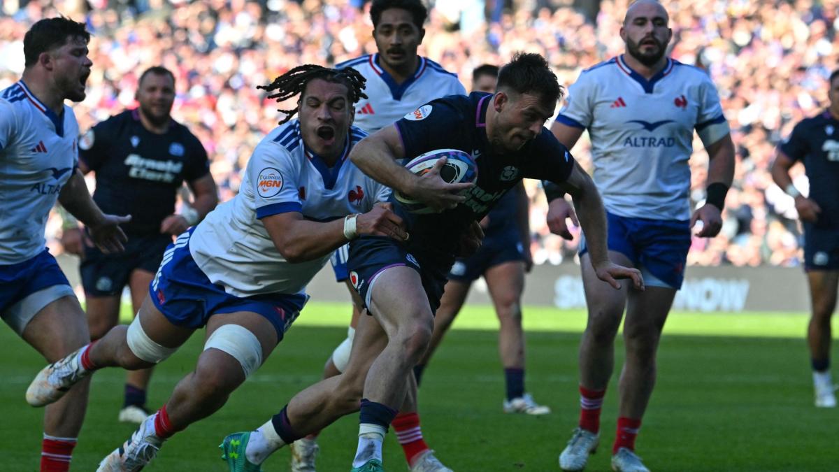 francia che lezione a murrayfield una scozia pazzesca vince e vola in testa