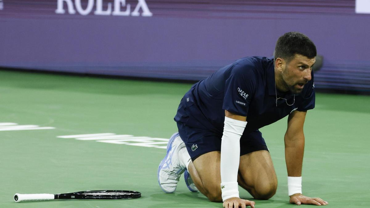 Indian Wells: Djokovic fuori agli ottavi. Draper lo batte in rimonta al tie break del 3° set