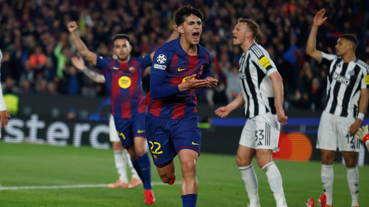Valanga blaugrana: 7-2 del Barça sul Newcastle e quarti. Allarme Italia: Tonali ko