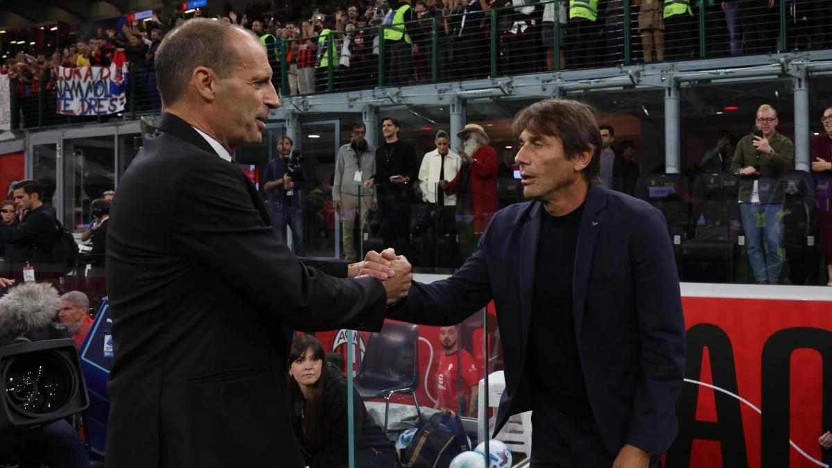 Così vicini, così diversi: Allegri e il Milan senza centravanti, i 110 milioni spesi per l'attacco di Conte