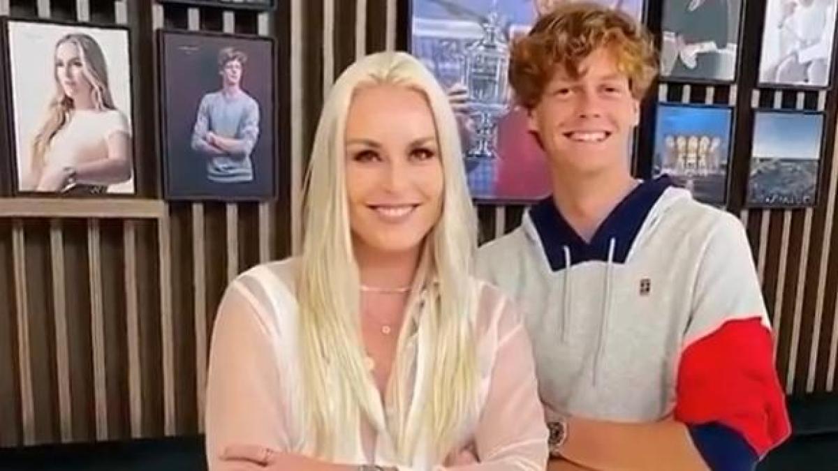 Sinner e l'applauso di una tifosa speciale, Lindsey Vonn: "Congratulazioni Jannik"