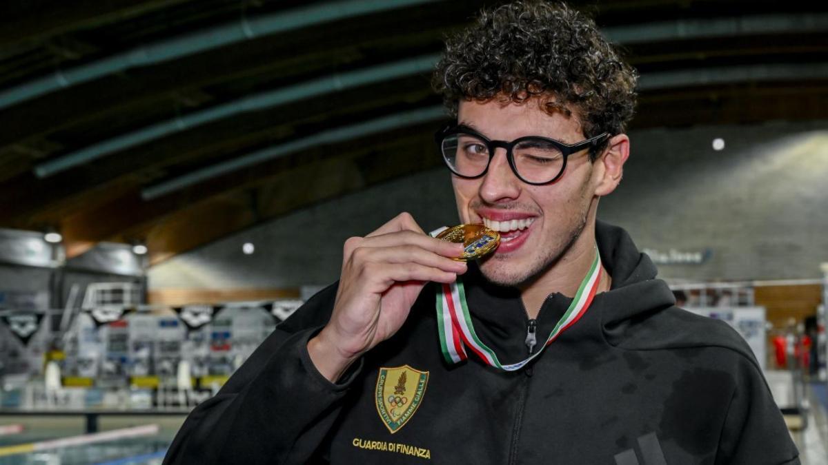 D’Ambrosio da record nello stile libero: a Riccione cade il primato di Ceccon