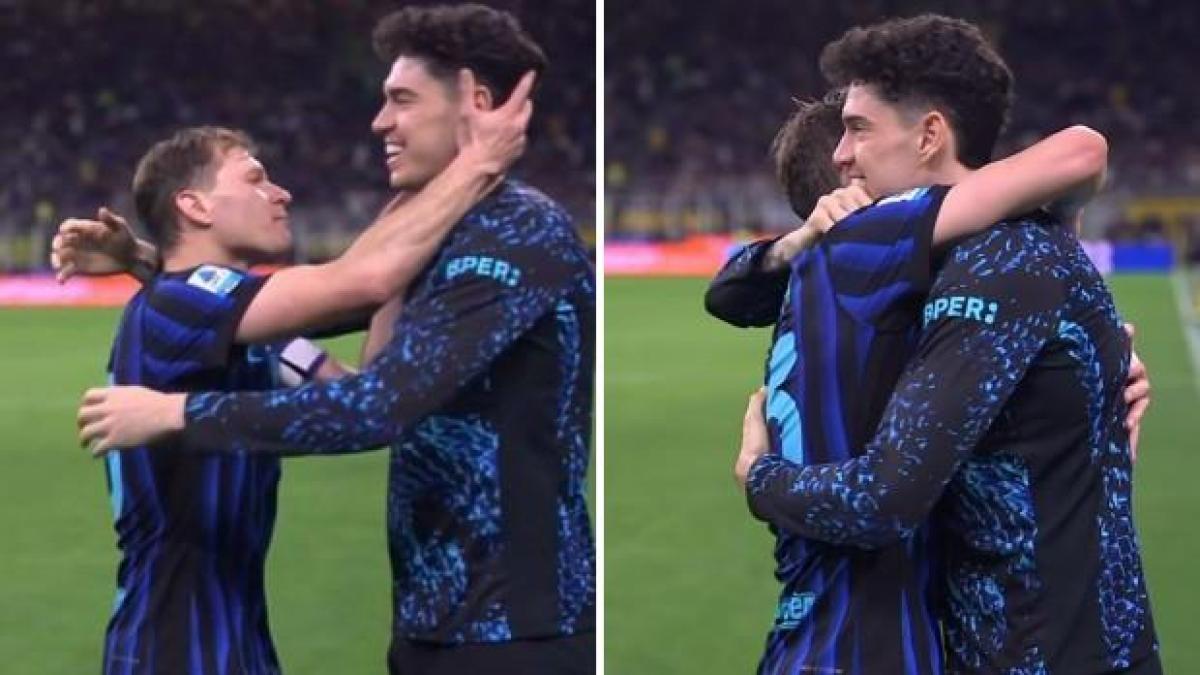 Il gol, le lacrime, l'abbraccio con Bastoni: Barella è tornato al centro dell'Inter