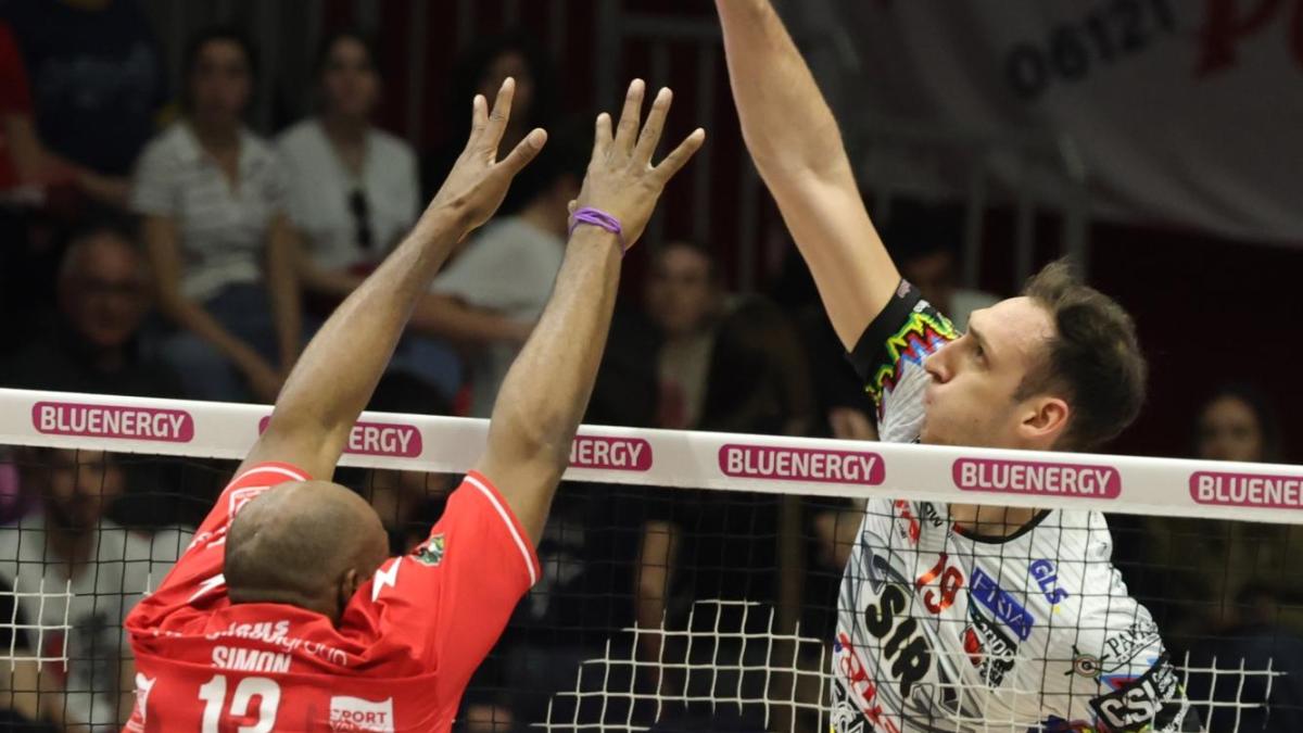 Ben Tara e Russo show: Perugia batte Piacenza e vola 2-0. Finale scudetto a un passo