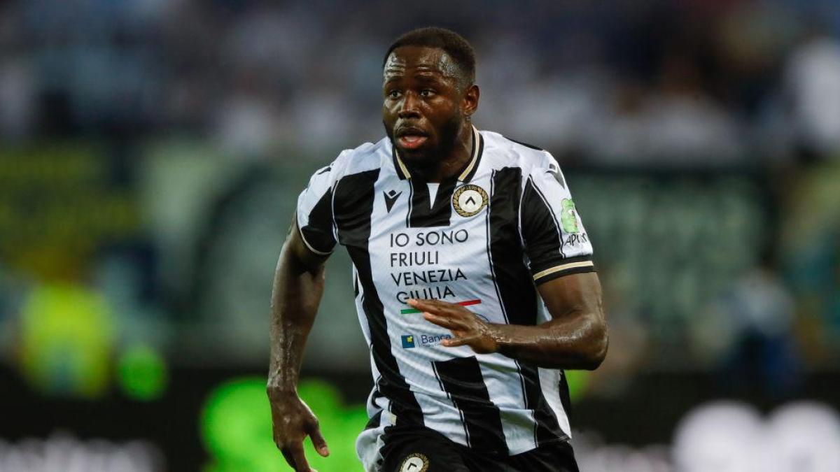 Udinese, guai al flessore per Davis: è a rischio per la sfida col Parma