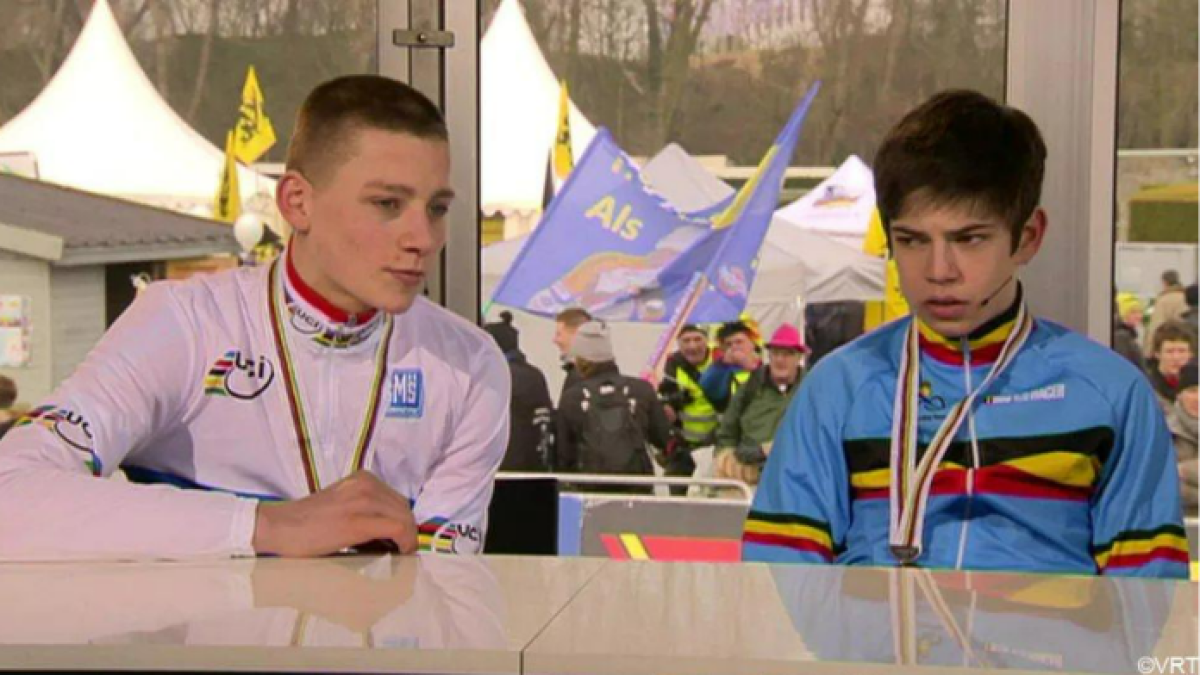 E van Aert si riprese quel sorriso che Van der Poel gli aveva tolto da bambino