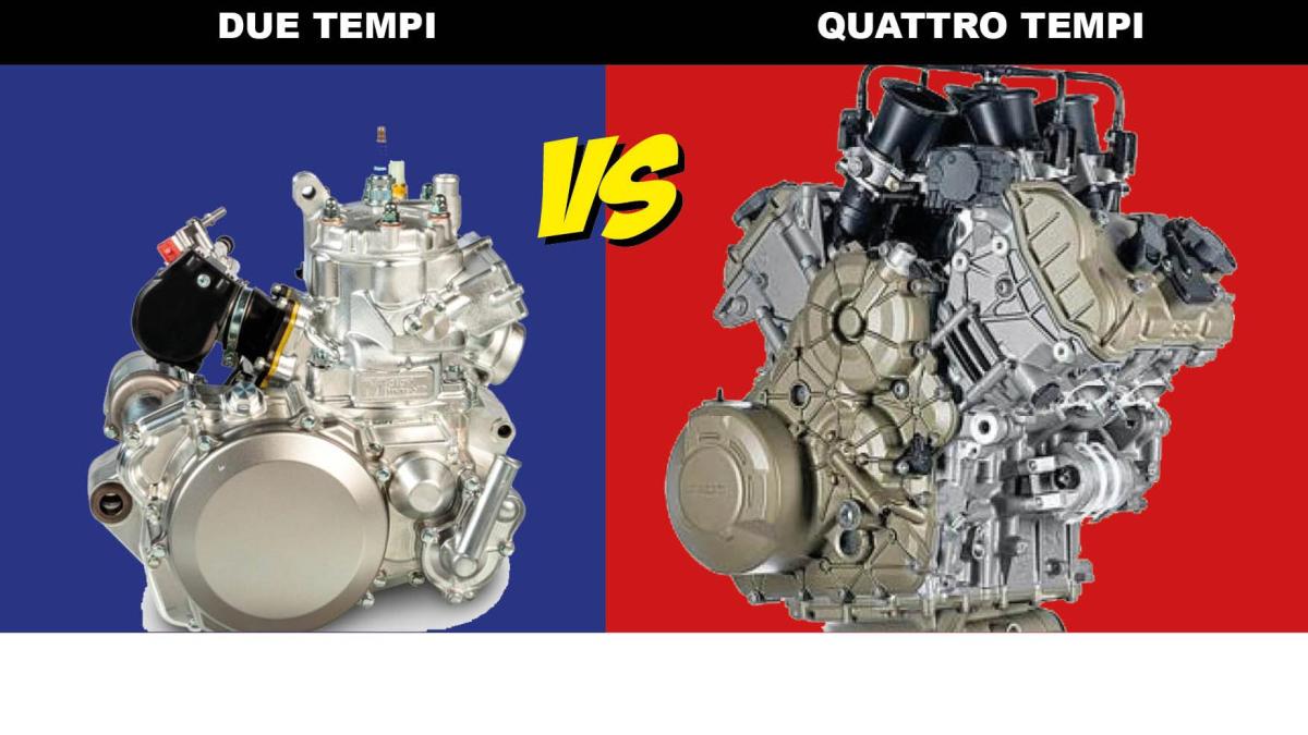 Motori due tempi o quattro tempi, quai sono le differenze