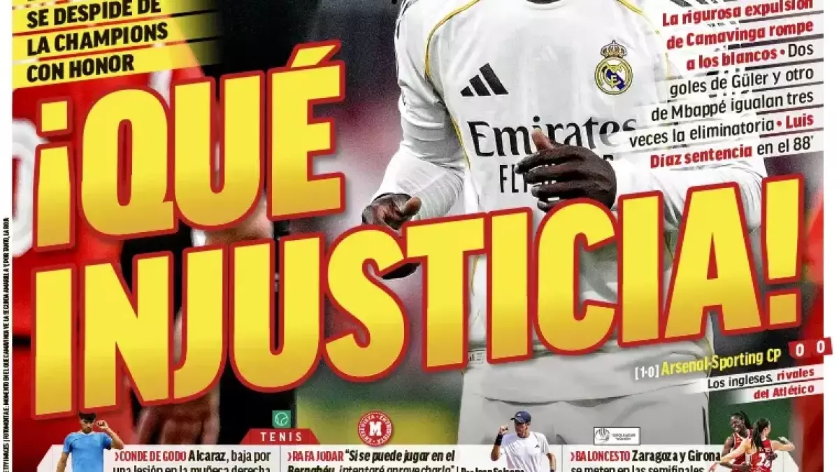 "Ingiustizia", "Vergogna": così la stampa spagnola commenta l'eliminazione del Real