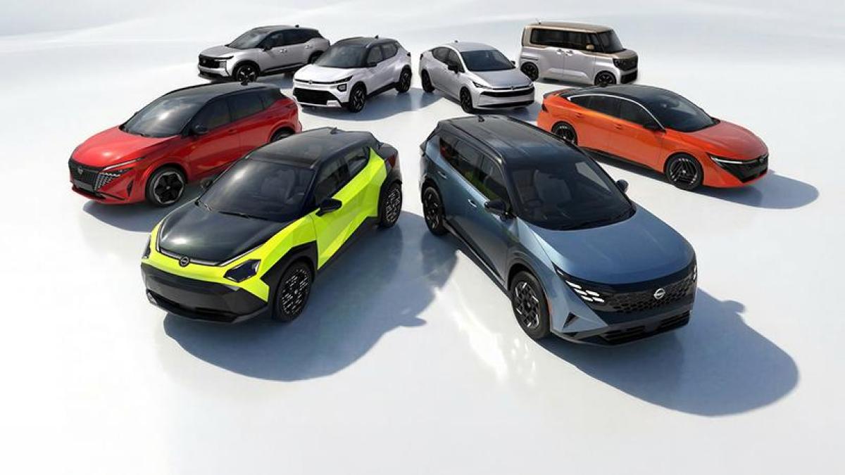 Nissan Vision: gamma semplificata, rapidità di sviluppo e AI sulla gamma