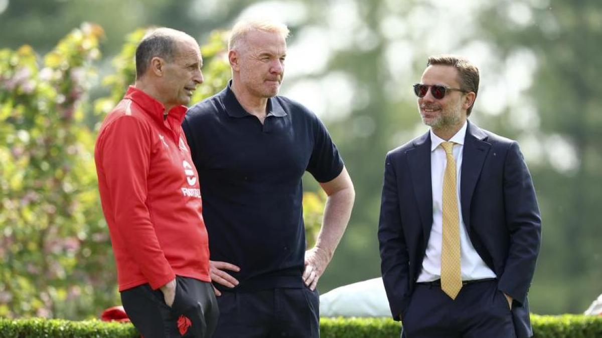 Incontro in sede tra Furlani, Tare e Allegri: si programma il Milan per il futuro