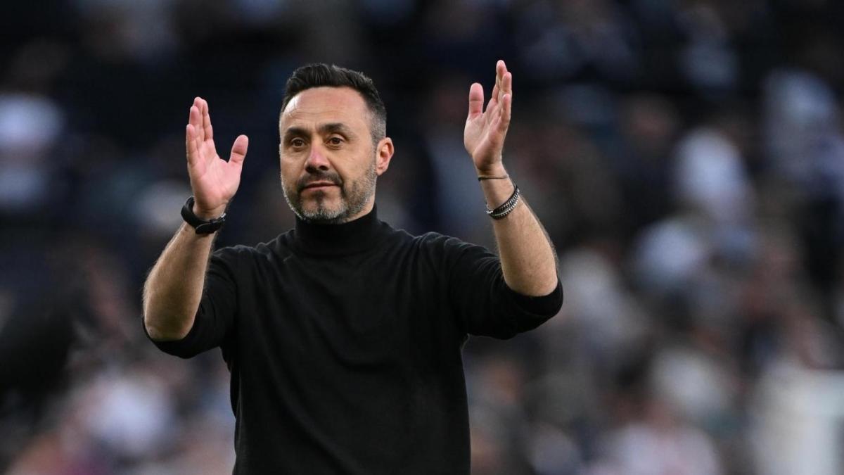 de zerbi carica il tottenham una vittoria pu242 cambiare tutto