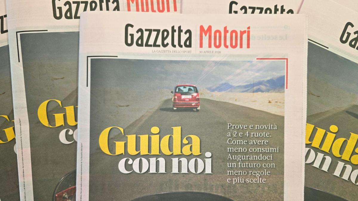 Auto, moto e scooter: speciale Guida con noi con la Gazzetta in edicola