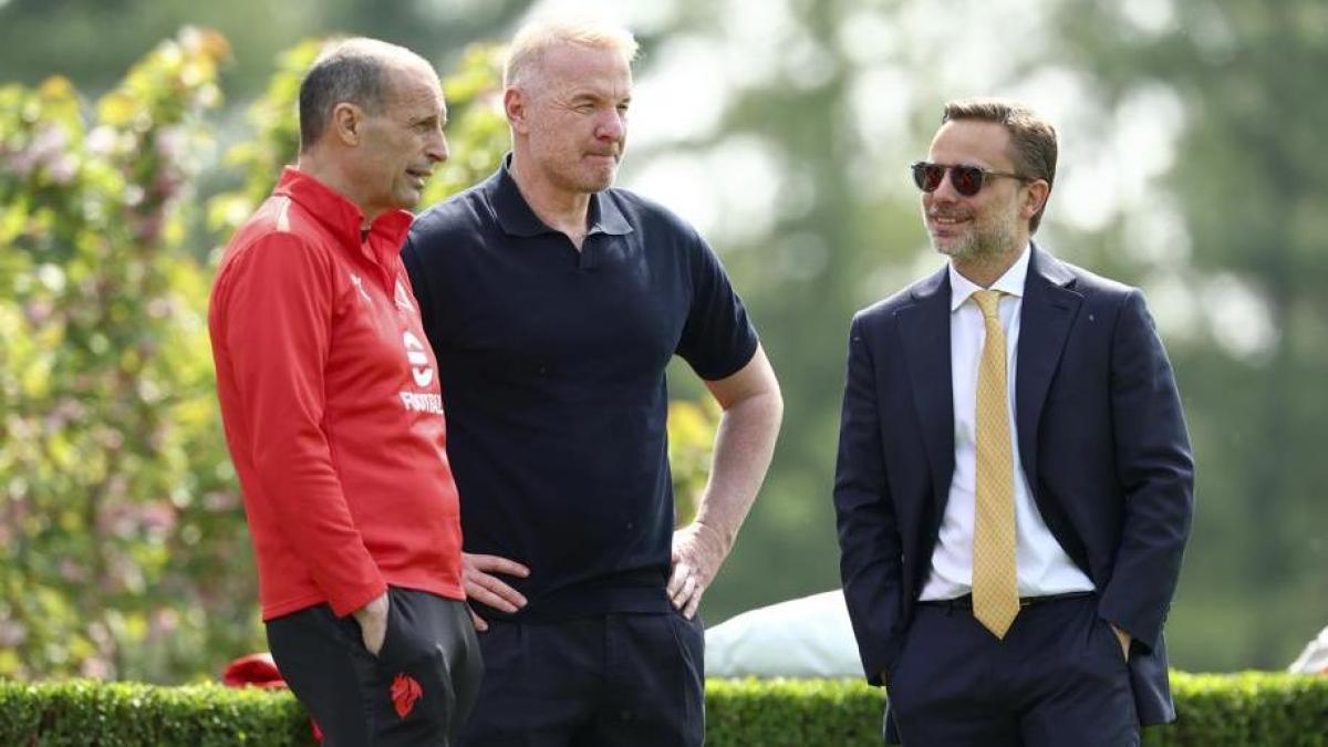 pi249 ore in riunione che sul campo cos236 allegri sta disegnando il prossimo milan