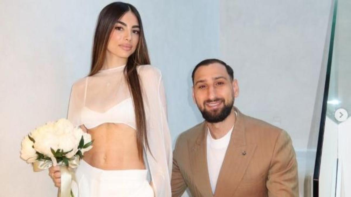 Donnarumma si è sposato con Alessia Elefante: l'annuncio via social