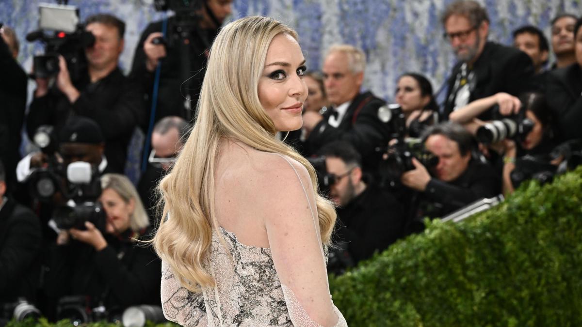 lindsey vonn rinasce al met gala prima uscita senza stampelle una festa di ritorno