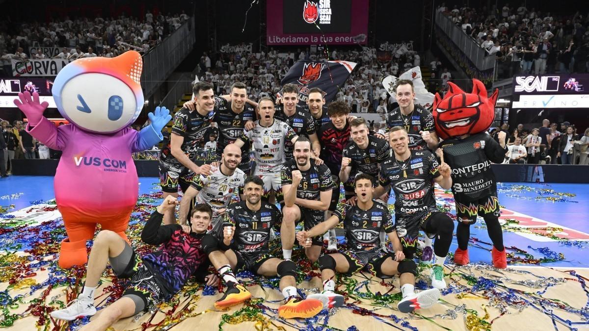 perugia non d224 scampo a civitanova chiude la serie 3 0 e conquista il suo terzo scudetto