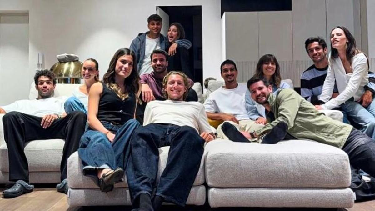 cena in famiglia a roma cobolli e vavassori festeggiano con musetti berrettini e gli altri azzurri