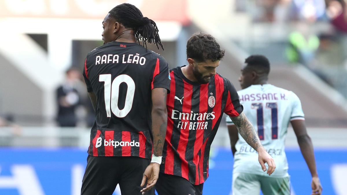 pulisic si ferma problema muscolare milan contro l atalanta allegri si affida di nuovo a leao da Gazzetta.it pulisic si ferma problema muscolare milan contro l atalanta allegri si affida di nuovo a leao