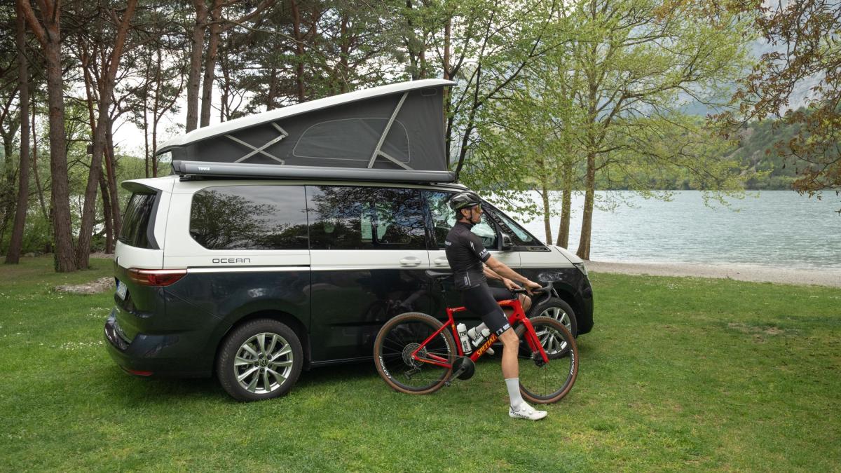 Volkswagen California Ocean eHybrid 4Motion: la libertà di allenarsi ovunque