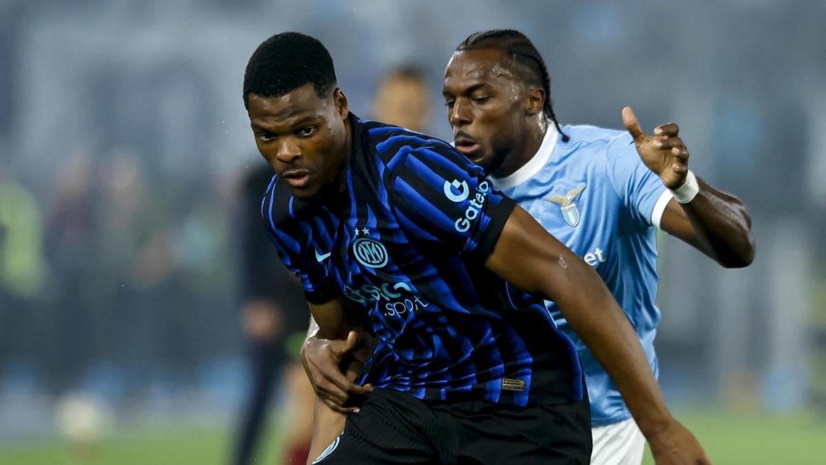 lazio inter le pagelle dumfries dominante 75 nuno tavares imperdonabile 4