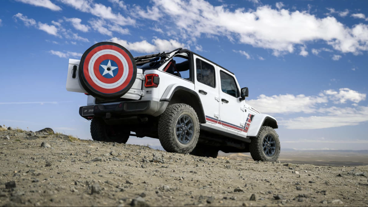 jeep wrangler america250 edition ispirata a captain america da Gazzetta.it jeep wrangler america250 edition ispirata a captain america