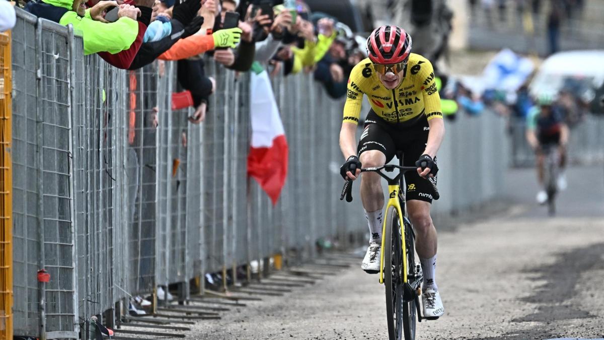 giro pagelle 7170 tappa vingegaard prova di forza 9 pellizzari acerbo 5