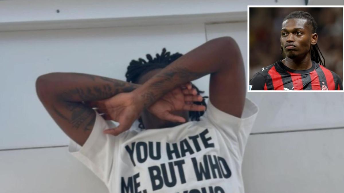 Milan, Leao ai titoli di coda: maglietta contro i tifosi sui social, il futuro tra United e Fenerbahçe