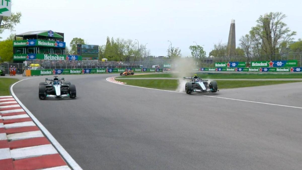 mercedes che tensione rabbia kimi russell mi ha buttato fuori wolff pensa a guidare
